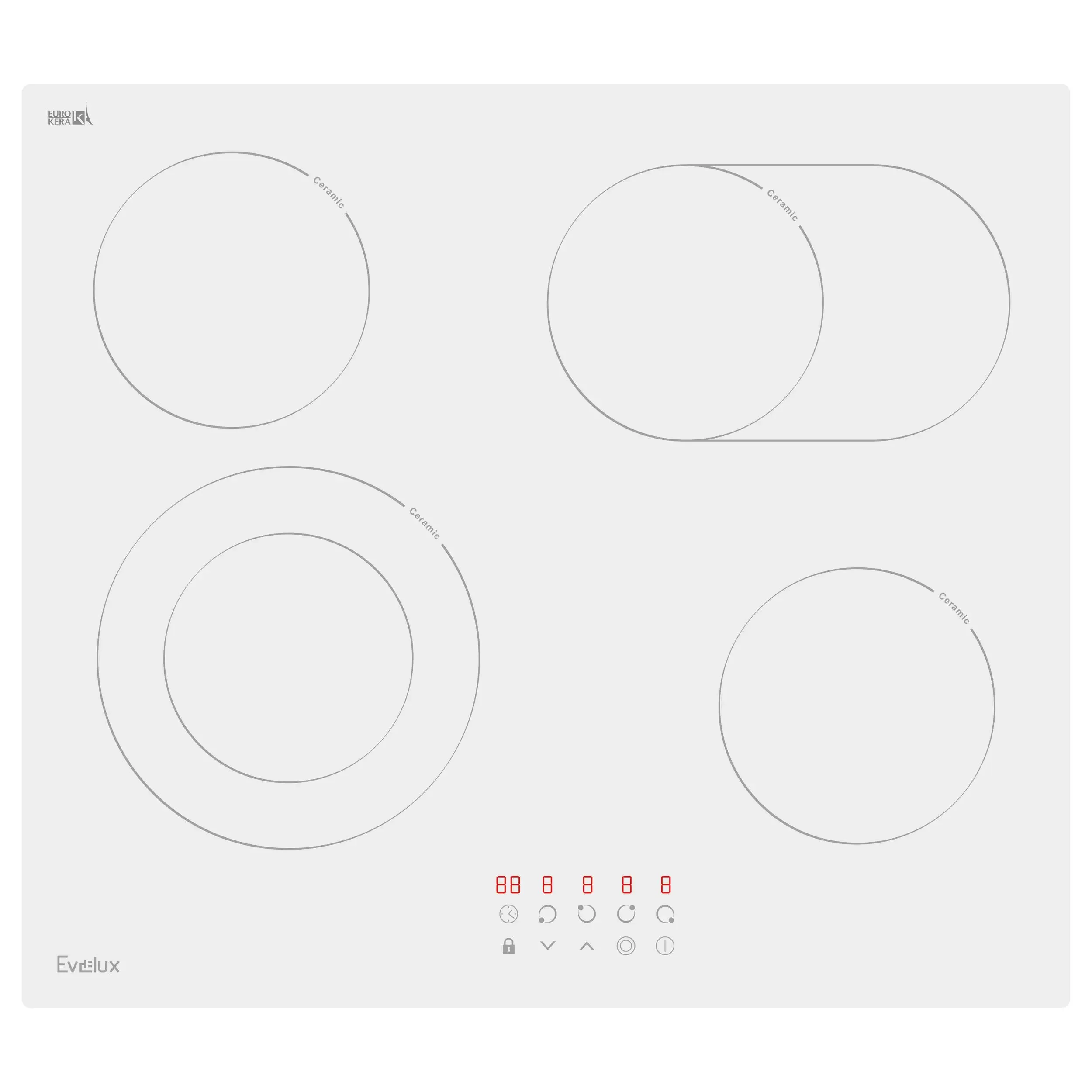 Электрическая варочная панель HEV 642 W