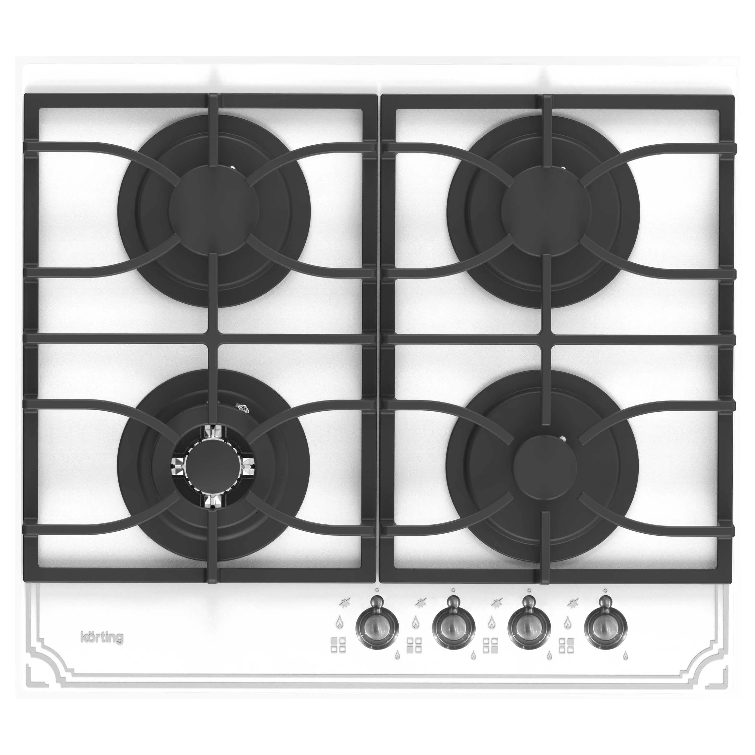 Газовая стеклянная варочная панель HGG 6911 CTRW