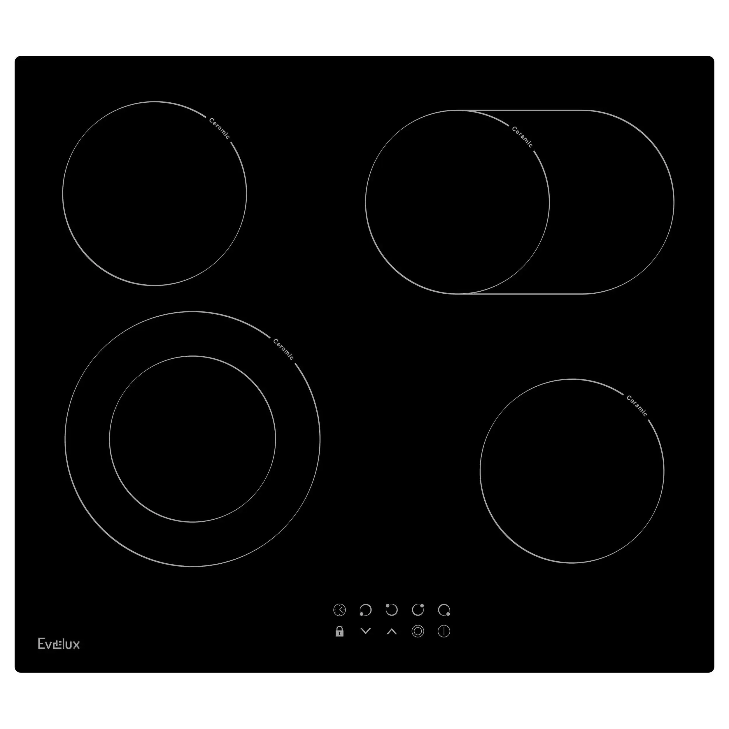 Электрическая варочная панель HEV 642 B
