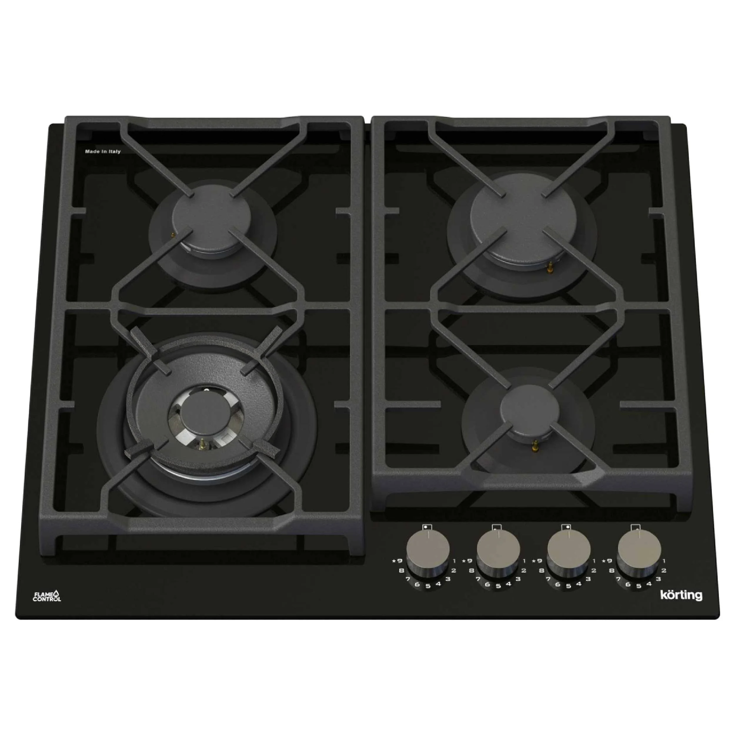 Газовая стеклянная варочная панель HGG 6987 CTN FLC