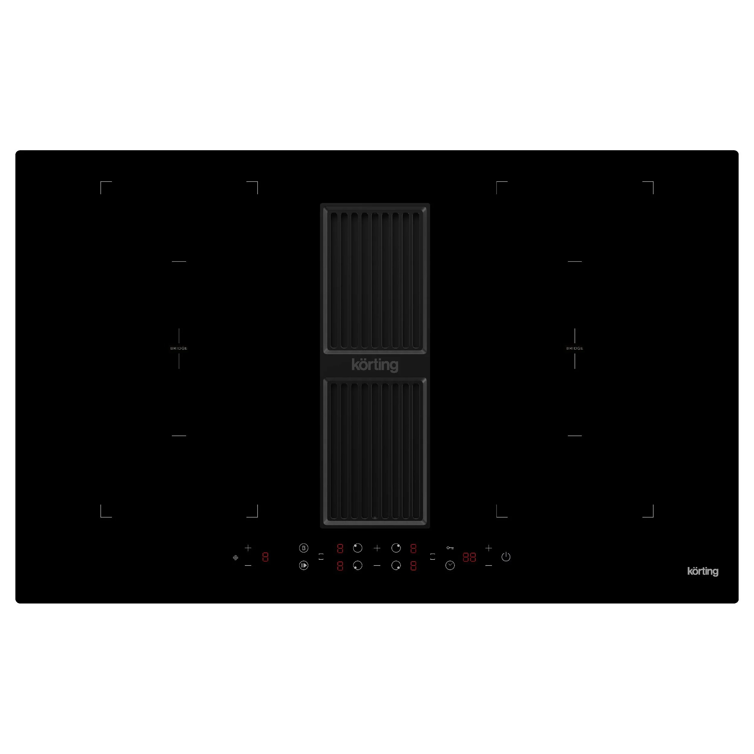 Индукционная варочная панель с интегрированной вытяжкой HIBH 84980 NB