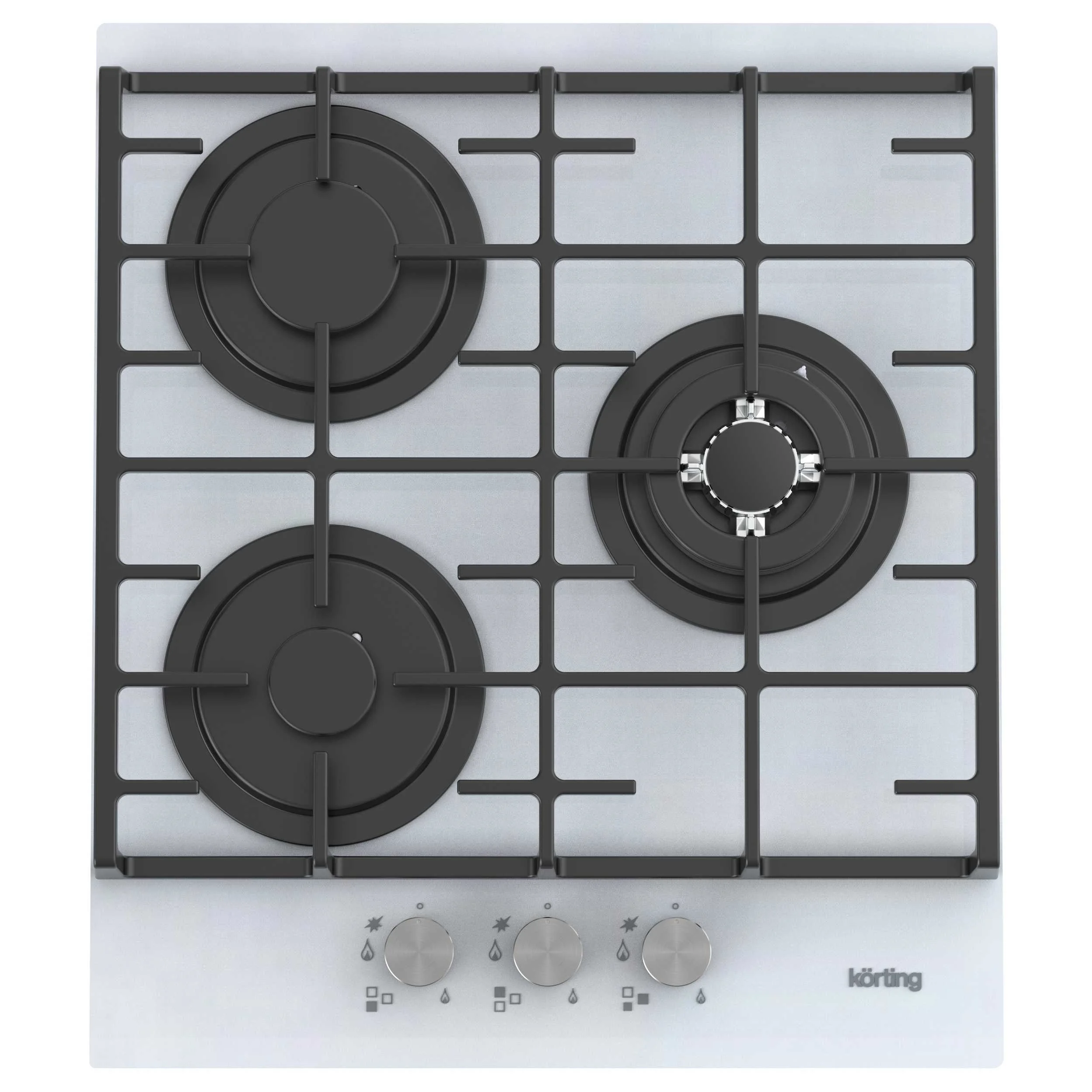 Газовая стеклянная варочная панель HGG 4825 CTW