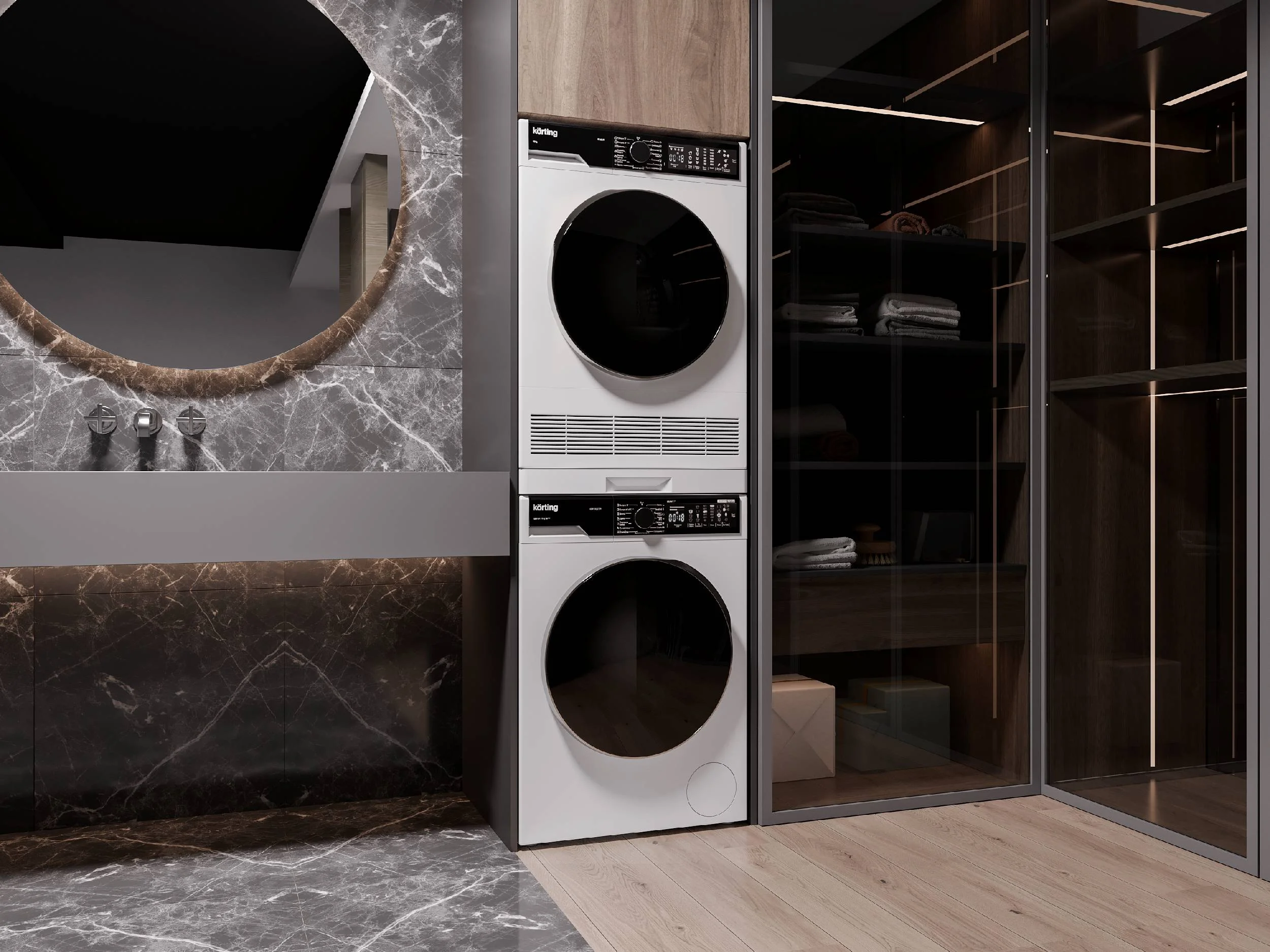 Отдельностоящая стиральная машина с паром KWM 58ILS1299