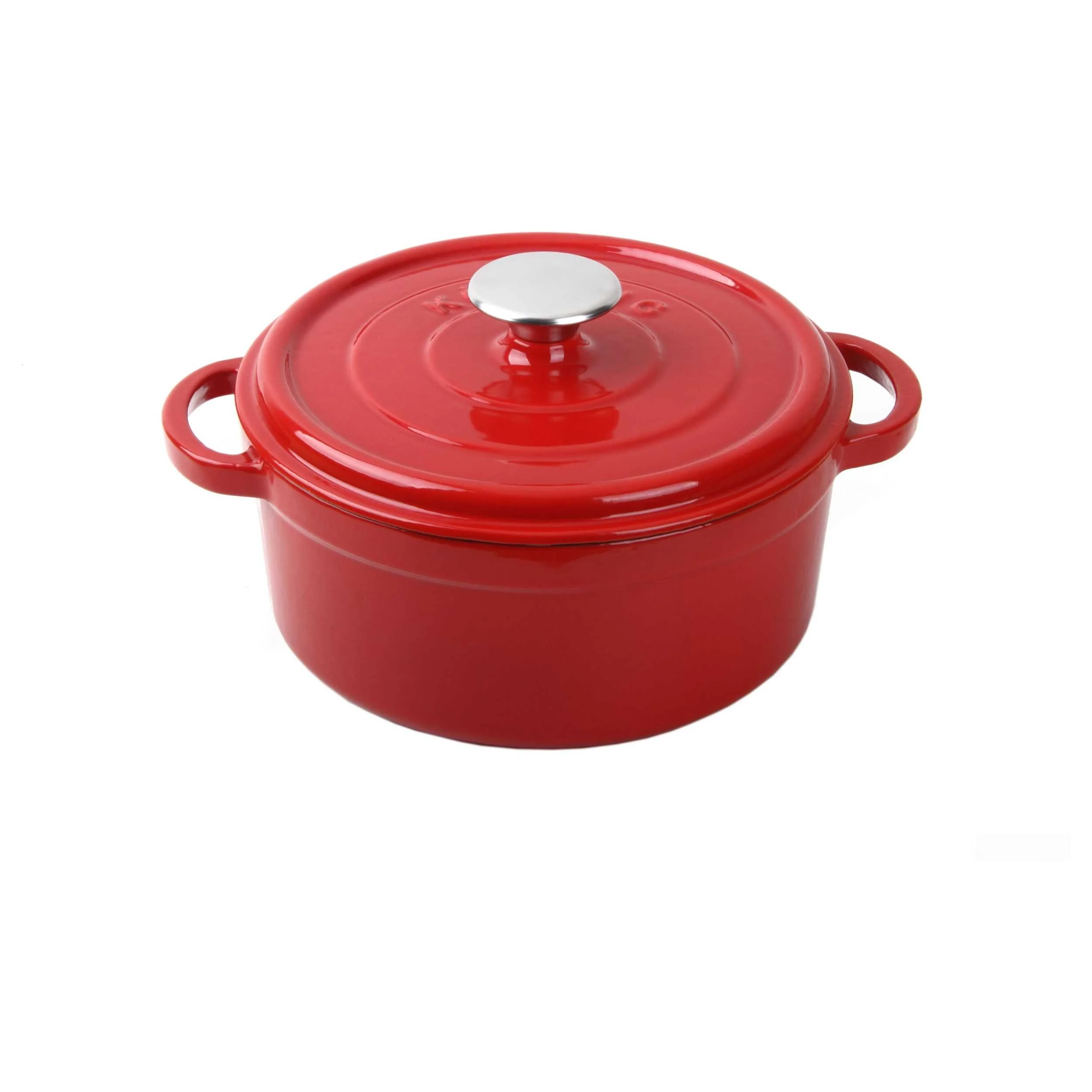 Чугунная кастрюля с крышкой Korting K 1224 R