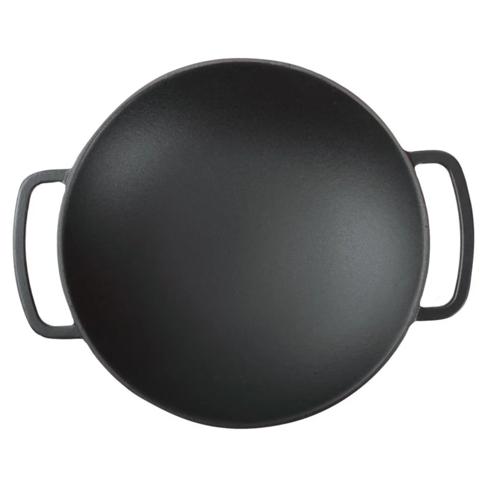 Чугунная сковорода-ВОК Korting K 1128